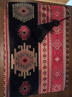 Stunning Padded 13" Labtop MacBook Case Made from Turkish Wool Rug